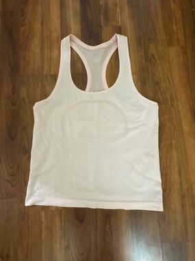 lululemon athletica Pale Pink Racerback Tank